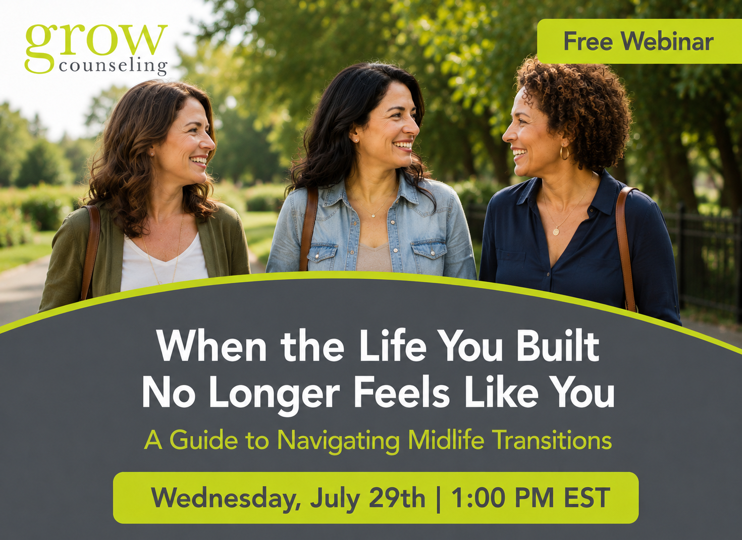 When the Life You Built No Longer Feels Like You: A Guide to Navigating Midlife Transitions